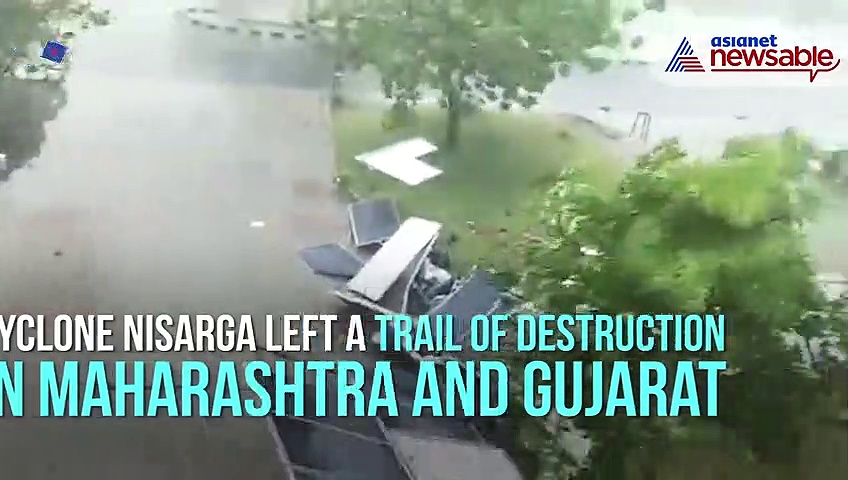 Watch: Cyclone Nisarga leaves trail of destruction; videos go viral