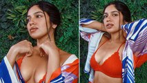 Bhumi Pednekar Orange Bikini Look Troll,Huma Qureshi ने कहा Copy...। Boldsky । *Entertainment