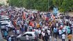 VIDEO: उदयपुर हत्याकांड के विरोध में निकला मौन जुलूस, तख्ती पर लिखा 'कन्हैया तेरा यह बलिदान, बदला लेगा हिंदुस्तान'