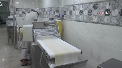 Baklavacıların bayram mesaisi başladı