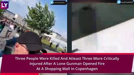 Video herunterladen: Copenhagen Mall Shooting Leaves Three Dead, Multiple People Injured; 22-Yr Old Arrested