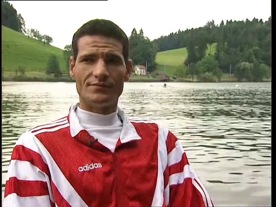 1997 World Rowing Cup III, Lucerne Switzerland, Presentation and interviews of various athletes