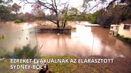 Több ezer embert kell evakuálni az ausztráliai árvíz miatt