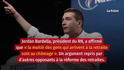Un Français sur deux est-il au chômage au moment de la retraite ?