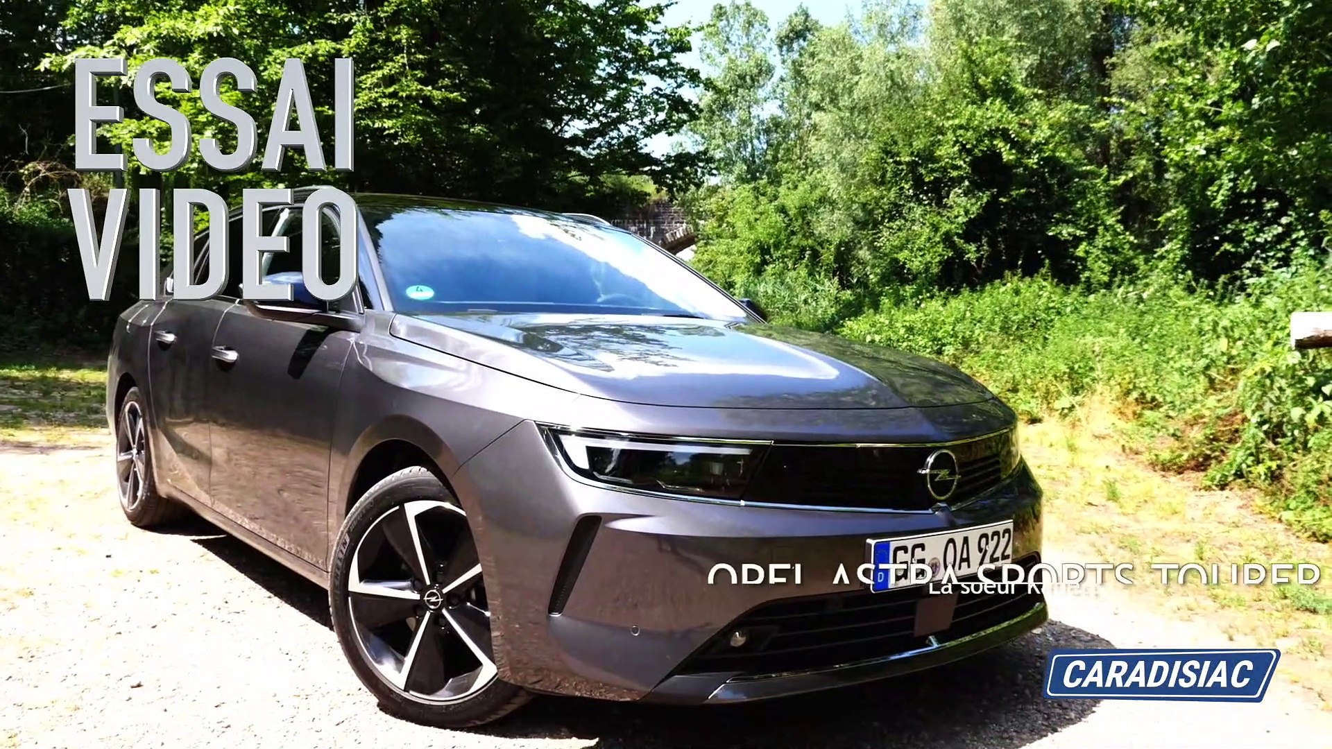 Essai - Opel Astra Sports Tourer (2022) - Vidéo Dailymotion