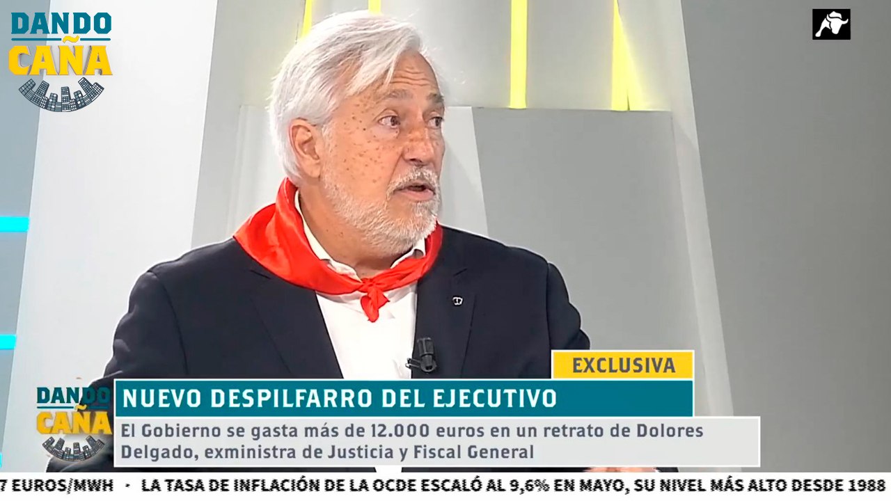 La reacción de Julio Ariza al coste del retrato de Dolores Delgado: ¿no sería mejor una foto dada la situación económica?