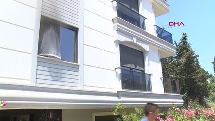 Son dakika: MALTEPE'DE YANGINDA MAHSUR KALAN KEDİYİ İTFAİYE KURTARDI