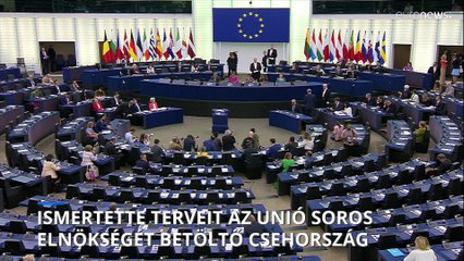 Ismertette a cseh uniós elnökség terveit Petr Fiala