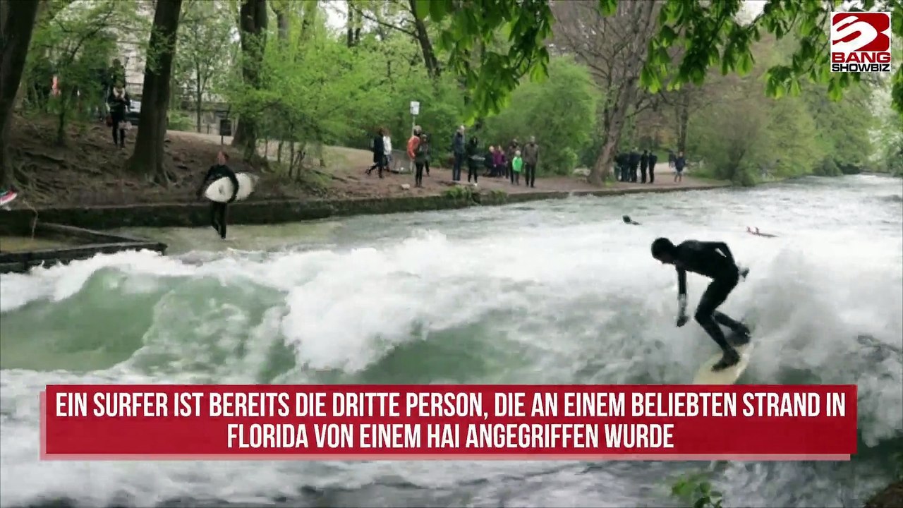 Surfer von Hai angegriffen