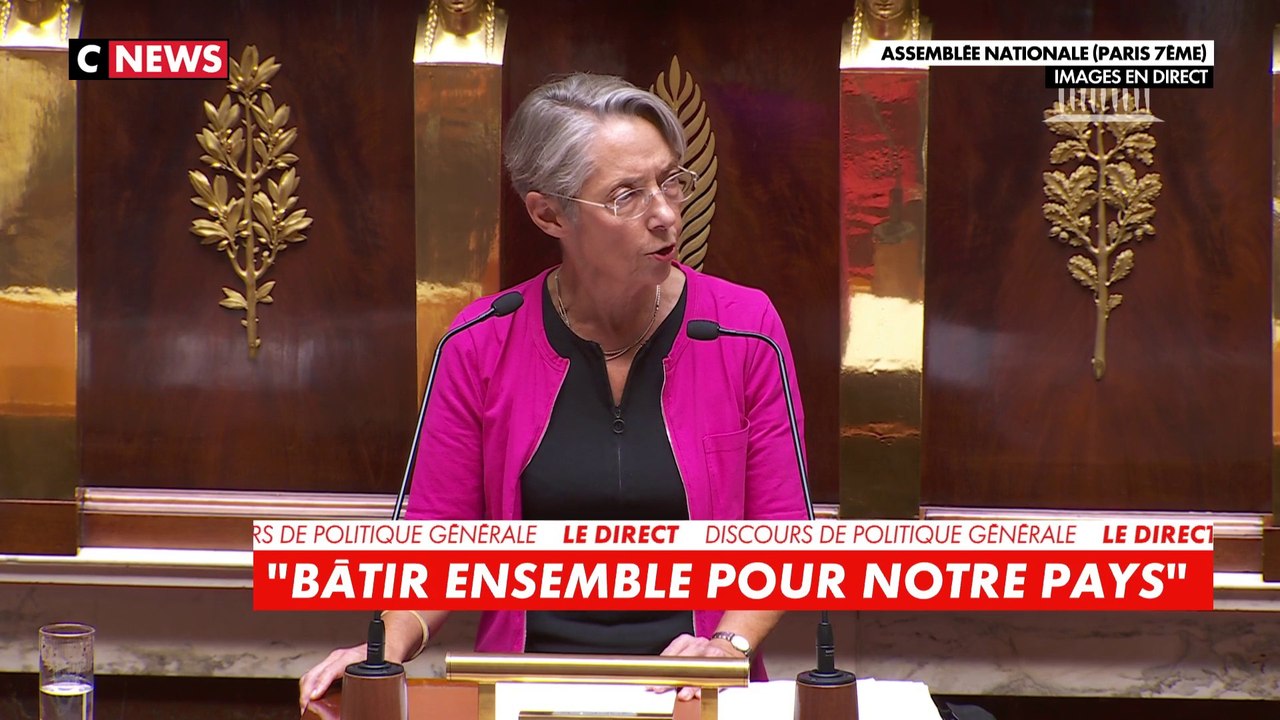 Elisabeth Borne : «Nos objectifs sont clairs, en 2026 nous devons commencer à baisser la dette, en 2027 nous devrons baisser le déficit sous les 3%»