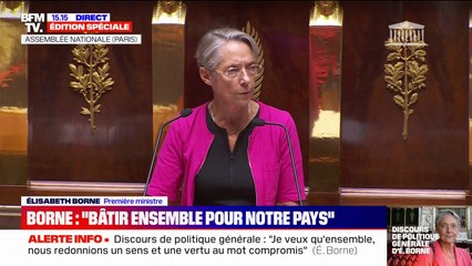 Élisabeth Borne: "Notre premier défi, c'est de répondre à l'urgence du pouvoir d'achat"