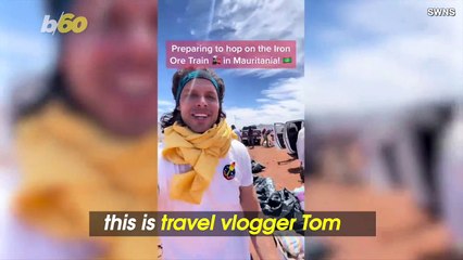 Extreme Travel Vlogger Hops Iron Ore Train, Travels Hundreds of Miles Across Africa