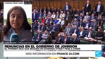 Informe desde Londres: Boris Johnson asegura que no renunciará a su cargo