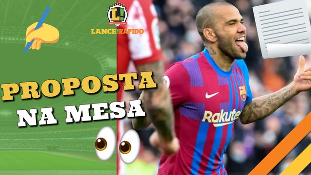 LANCE! Rápido: Daniel Alves recebeu proposta, Cristiano Ronaldo falta mais uma vez e mais!