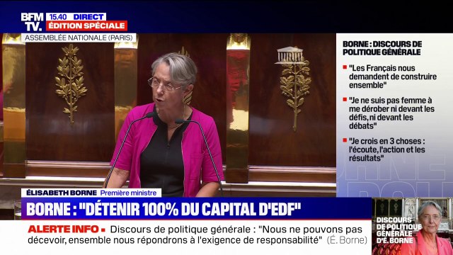 Huées, standing-ovation... L'agitation des députés quand Élisabeth Borne évoque les soignants