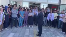 Son dakika haberi | ÖLDÜRÜLEN DOKTORUN MESLEKTAŞLARINDAN PROTESTO