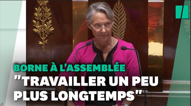 Oui, il faudra travailler un peu plus longtemps : Élisabeth Borne annonce la réforme des retraites à l'Assemblée