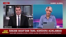 Bakan Akar'dan tahıl koridoru açıklaması