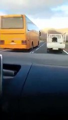 Investigan al temerario chófer de una guagua en Canarias