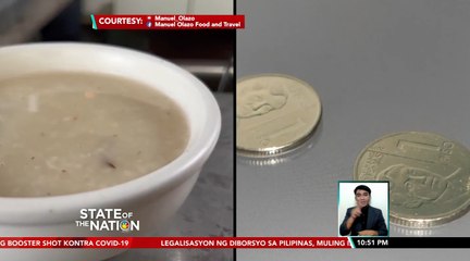 P2 na lugaw sa isang lugawan sa Valenzuela City, dinarayo ng mga nagtitipid | SONA