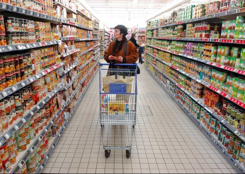 Aliments : les moins fortes hausses depuis janvier