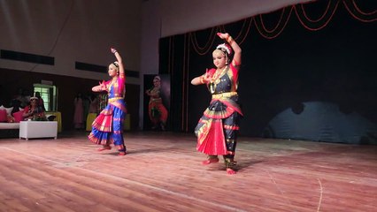 अरंगेत्रम में भरतनाट्यम की प्रस्तुति, देखें video...