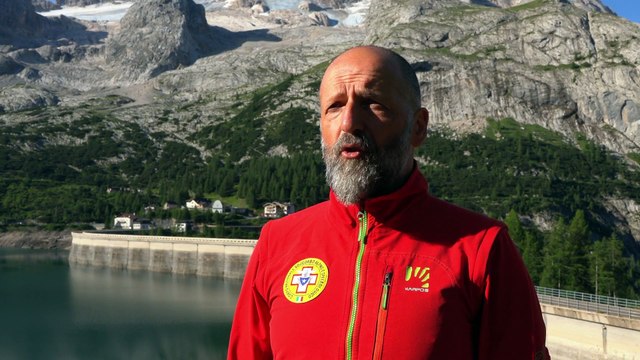 Crollo sulla Marmolada, la testimonianza del soccorritore: Mai vista una cosa del genere