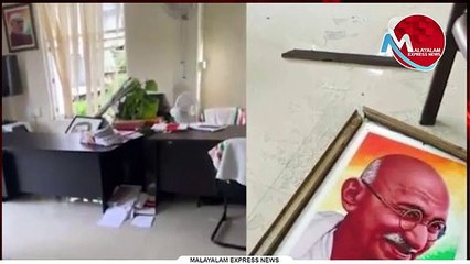 ഇപ്പോൾ മനസ്സിലായില്ലേ രാഹുൽ ഗാന്ധിയുടെ ഓഫീസിലെ ഗാന്ധിജിയുടെ ചിത്രം തകർത്തത് എസ്‌എഫ്‌ഐയല്ലെന്ന്. .
