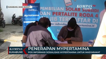 Pos Informasi Sosialisasi Mypertamina Untuk Masyarakat