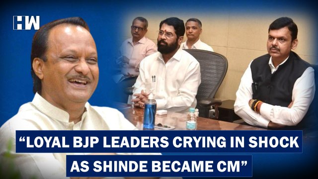 Real BJP Leaders Can't Stop Crying Since Eknath Shinde Made CM : Ajit Pawar's Witty Dig At Fadnavis