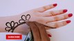 Stylish Arabic Mehndi design for hands _ New Simple Mehndi design back hand 2022