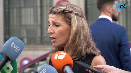 Díaz y Podemos hacen piña contra Sánchez y más gasto militar: «Nuestra postura es clara»