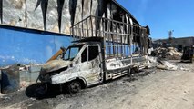 Son dakika haberleri | KAHRAMANMARAŞ - Geri dönüşüm tesisindeki yangının verdiği hasar gün aydınlanınca ortaya çıktı
