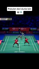 Amazing defense Kevin Sanjaya/Marcus Gideon magic badminton