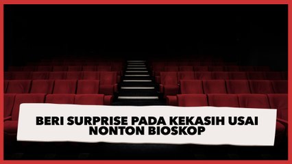 Beri Surprise Pada Kekasih Usai Nonton Bioskop, Video Muda Mudi Ini Viral, Komentarnya Tak Terduga!
