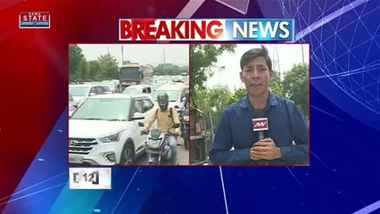 Breaking News : नोएडा एक्सप्रेसवे पर लगा भारी जाम, देखें वीडियो