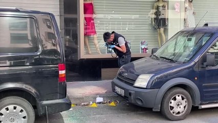 Kağıthane'de 3 iş yeri ile 2 araca çekiçle zarar veren şüpheli yakalandı