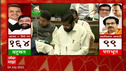 CM Eknath Shinde on Congress NCP : आम्ही बाळासाहेबांच्या आदेशाचं पालन केलं, जयंतराव पण तुम्ही....
