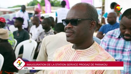 INAUGURATION DE LA STATION SERVICE PROGAZ DE PARAKOU