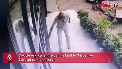 Kağıthane'de çekiçli saldırı