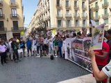 Manifestación de bicitaxis contra el Ayuntamiento