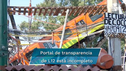 Transparencia sobre L12, aún pendiente