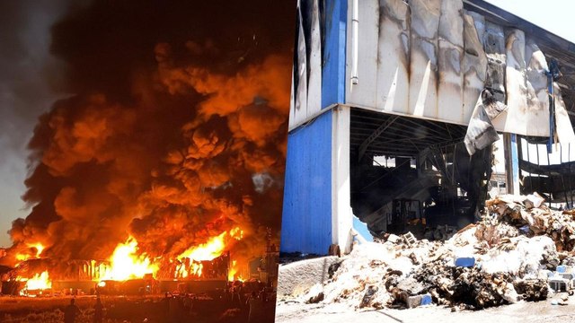 Hasarın boyutu gün ağarınca ortaya çıktı