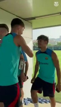 Las revisiones médicas del Barça en el primer día de pretemporada