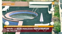 España: la palma paralizada tras la erupción del volcán