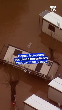 Les images des inondations dans la banlieue de Sydney, provoquant 32.000 évacuations