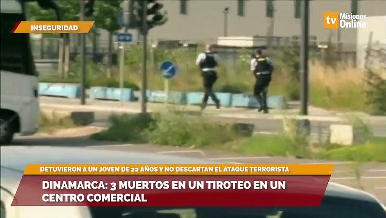 Dinamarca: 3 muertos en un tiroteo en un centro comercial