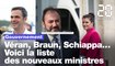 Gouvernement : Véran, Braun, Schiappa… Voici la liste des nouveaux ministres