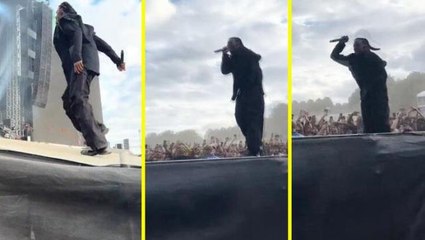 Ünlü rapçi Playboi Carti, konserinde sahneden düştü