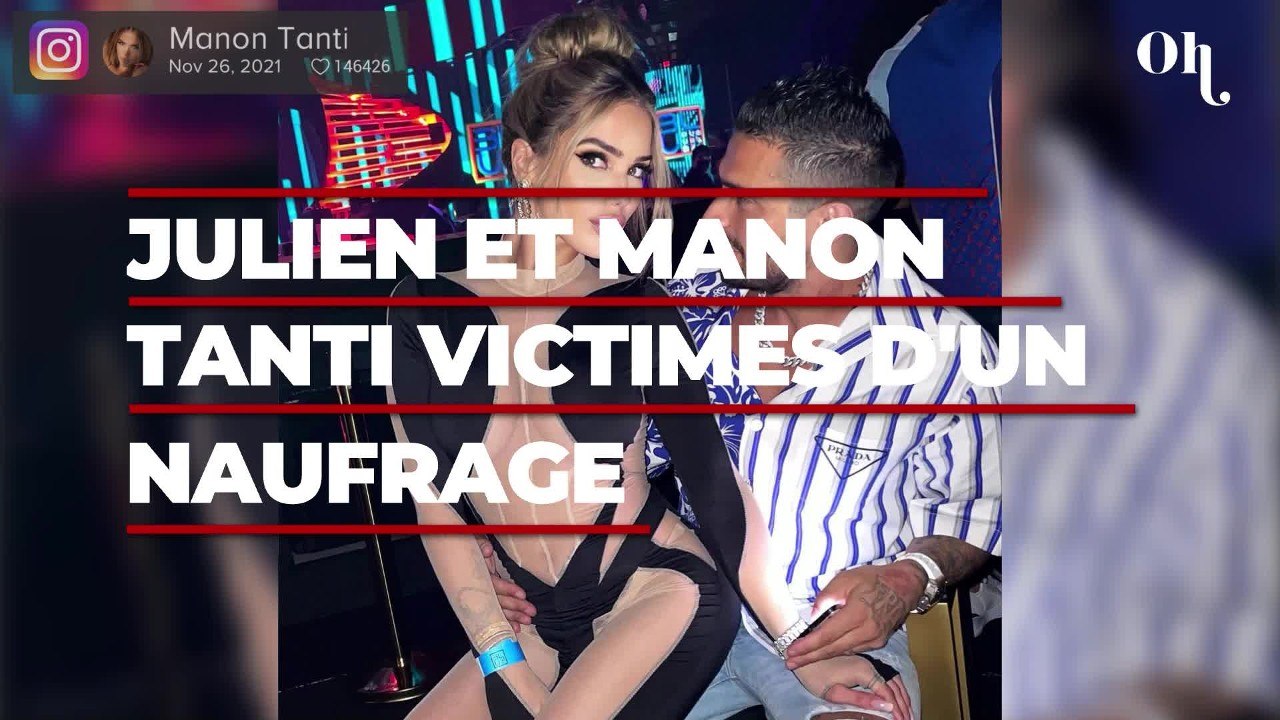 Julien et Manon Tanti victimes d'un naufrage : cet accident de bateau qui leur a fait la peur de leur vie